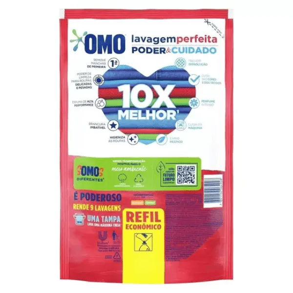 Sabão Líquido OMO Refil - 900ml* - Imagem 2