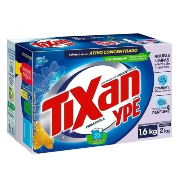 Sabão em Pó Tixan Ypê Primavera - 1,6Kg