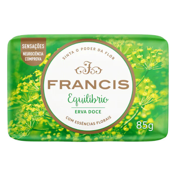 Sabonete Francis Erva Doce - 85gr - Imagem 1