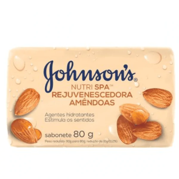 Sabonete Johnson's Amêndoas - 80gr