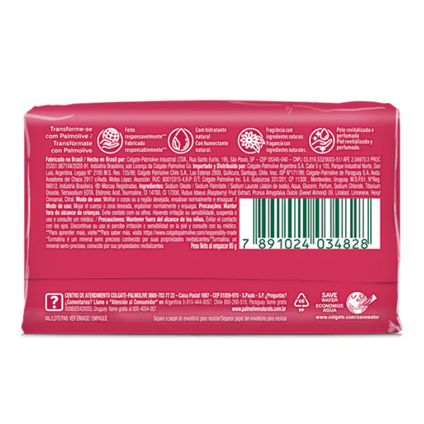 Sabonete Palmolive Framboesa - 85gr - Imagem 2