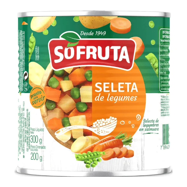 Seleta Legumes SoFruta Lt - 170gr - Imagem 1