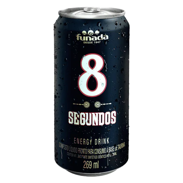 Energético Funada 8 Segundos - 269Ml - Imagem 1