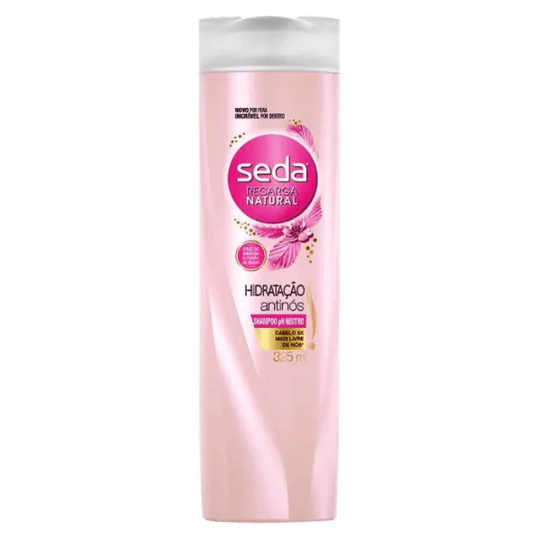 Sem nome (600 × 600 px) Shampoo Seda Hidratação Antinós - 325ml - Imagem 1