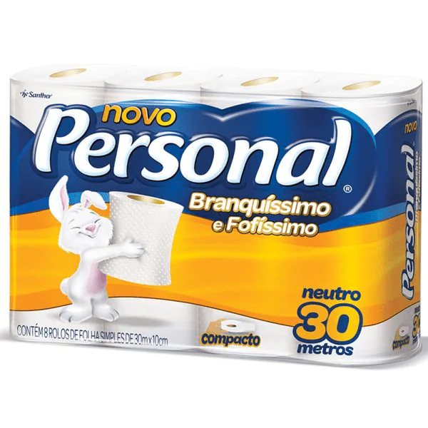 Sem nome (600 × 600 px) Papel Higiênico Personal FS30m - 8und - Imagem 1