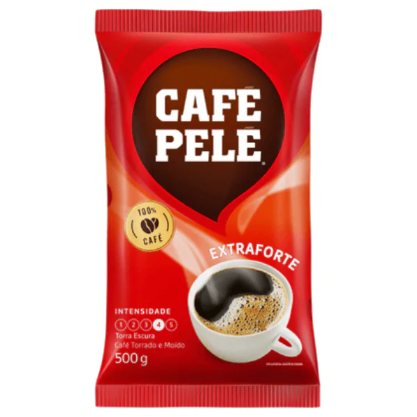 Sem nome (600 × 600 px) Café Pelé Extra Forte Almofada - 500G - Imagem 1