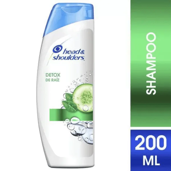 Shampoo Head&Shoulders Detox da Raiz - 200ml - Imagem 2