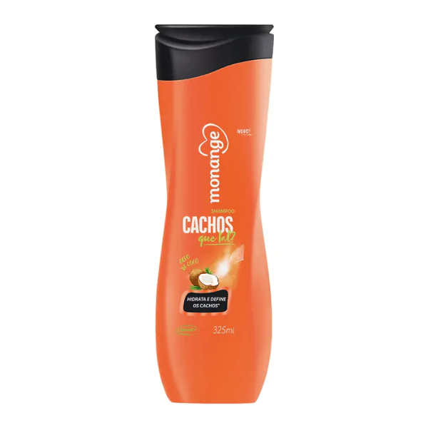 Shampoo Monange Cachos Que Tal - 325ml - Imagem 1