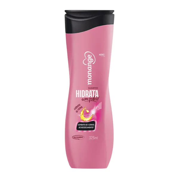 Shampoo Monange Hidrata com Poder - 325ml - Imagem 1