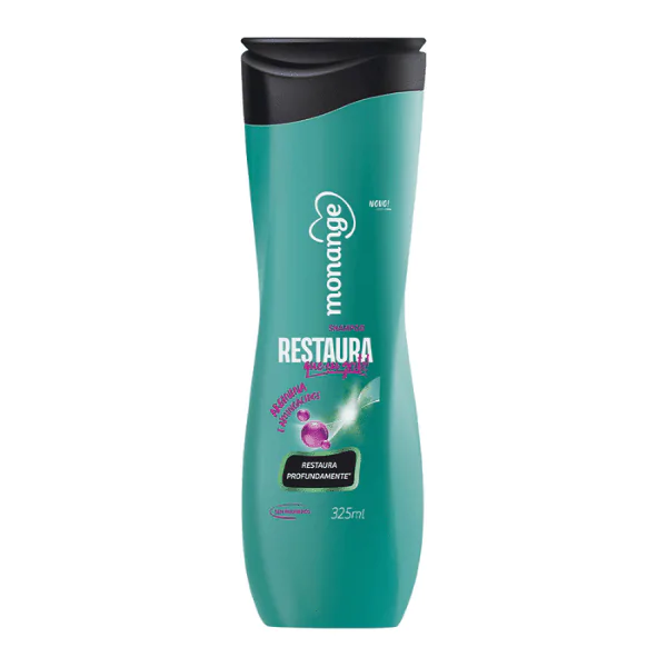 Shampoo Monange Restaura Que Eu Gosto - 325ml - Imagem 1