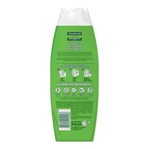Shampoo Palmolive Detox Energizante - 350ml - Imagem 2