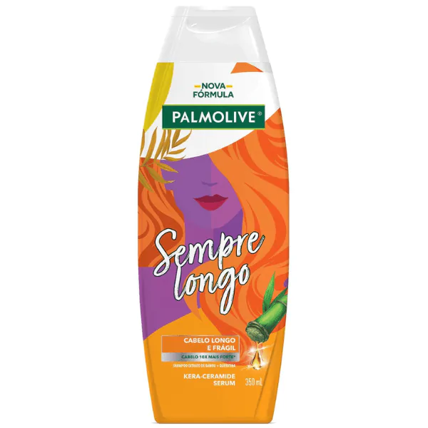 Shampoo Palmolive Sempre Longo - 350ml - Imagem 1