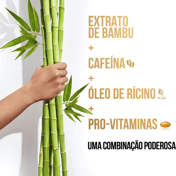 Shampoo Pantene Bambu Nutre&Cresce - 400ml - Imagem 7