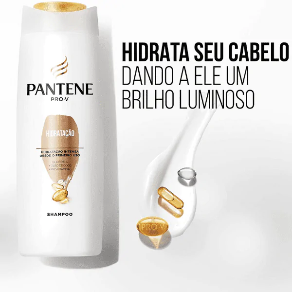 Shampoo Pantene Hidratação - 400ml - Imagem 2