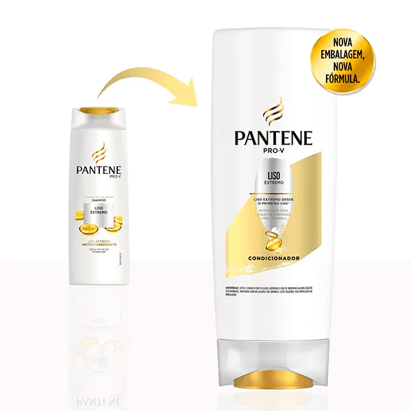 Shampoo Pantene Liso Extremo - 175ml - Imagem 4