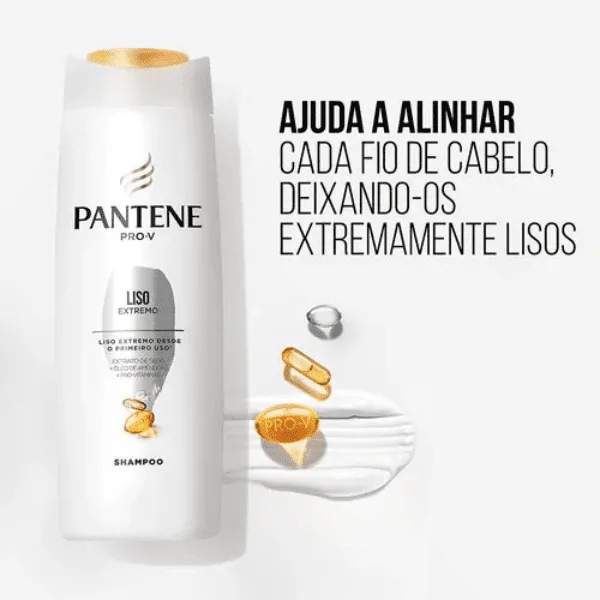 Shampoo Pantene Liso Extremo - 175ml - Imagem 2