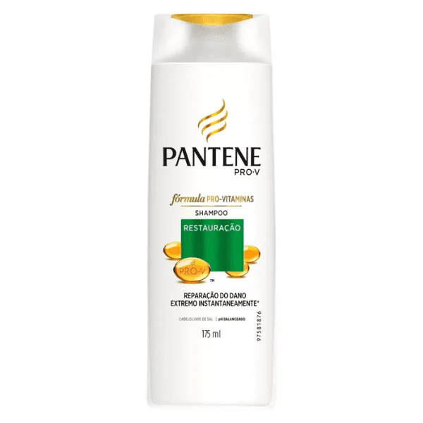 Shampoo Pantene Restauração - 175ml - Imagem 1
