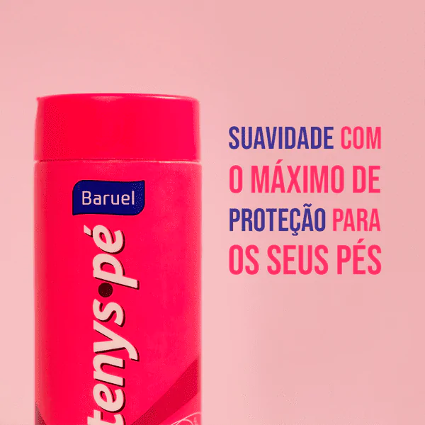 Talco Anti-Septico Tenys Pé Woman - 100gr - Imagem 3