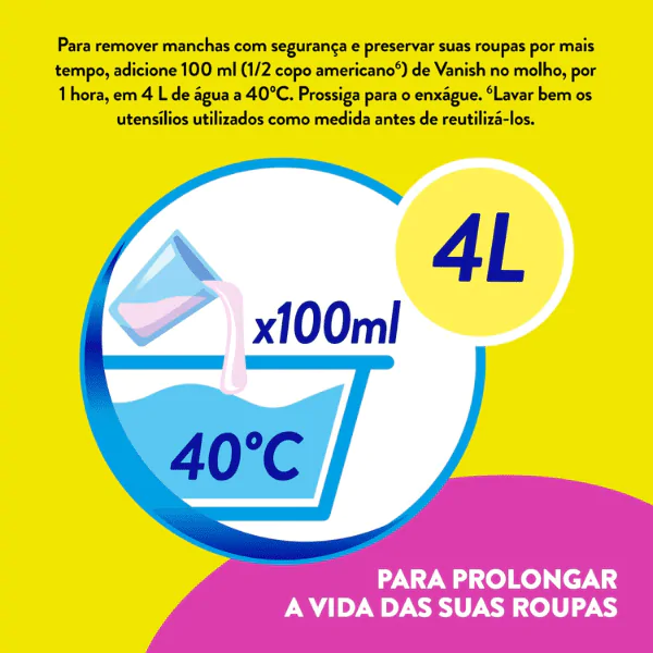 Tira Manchas em Gel Vanish - 1,5L - Imagem 4