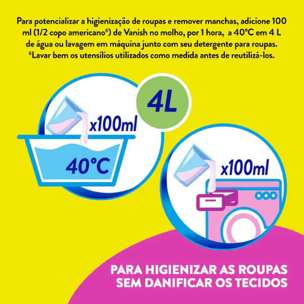 Tira Manchas em Gel Vanish - 1,5L - Imagem 5