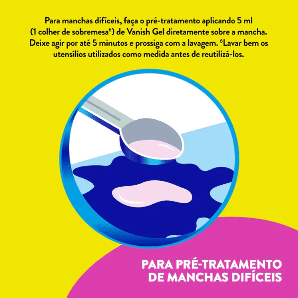 Tira Manchas em Gel Vanish - 1,5L - Imagem 6