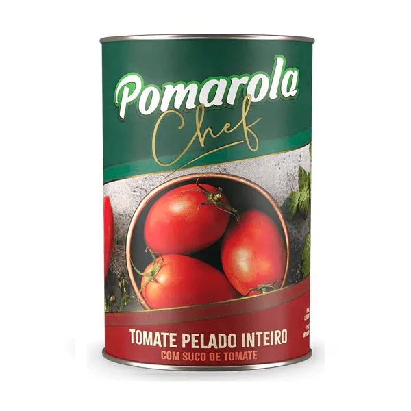 Tomate Pelado Pomarola Lt - 400gr - Imagem 1