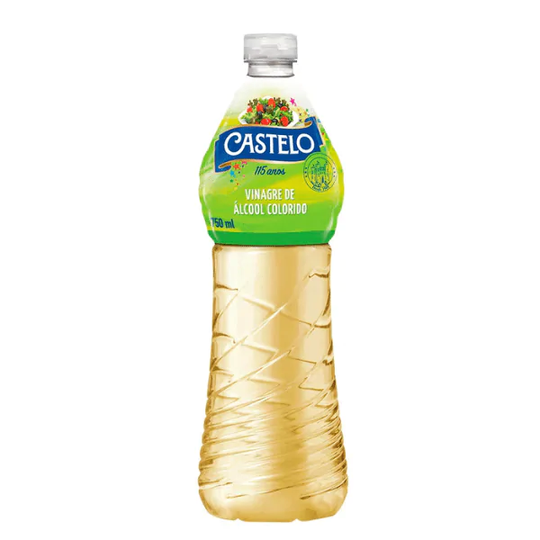 Vinagre Castelo Álcool Colorido - 750ml