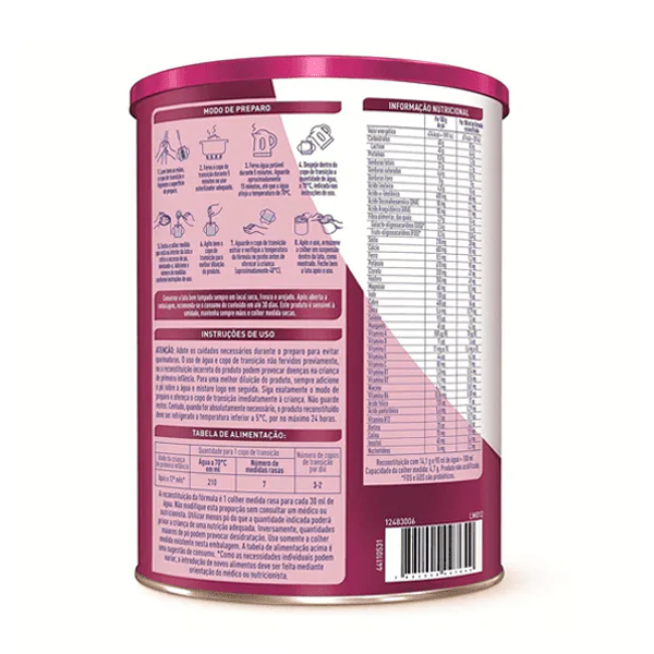 Fórmula Infantil Nanlac Comfor 1 a 3 - 800gr - Imagem 2