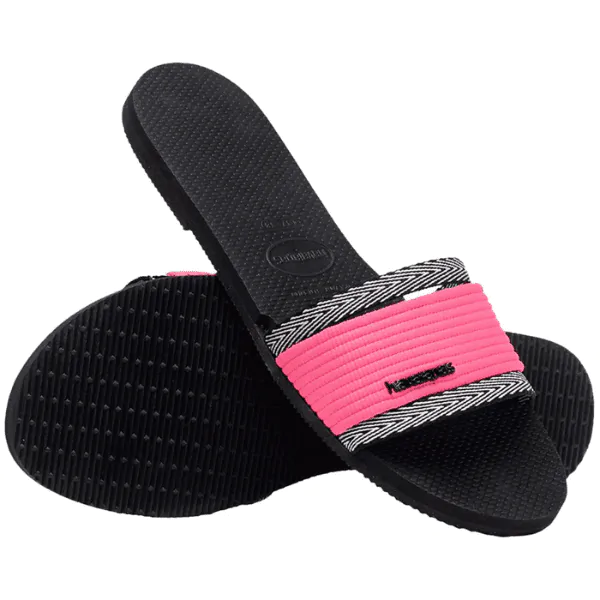 Havaianas You Trancoso Preto/Rosa - Imagem 2
