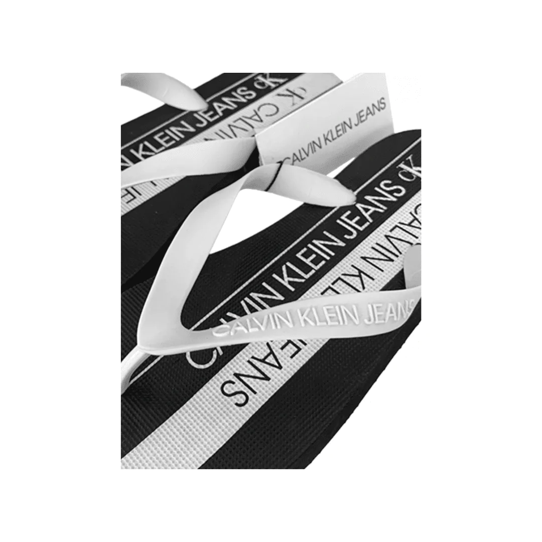 Chinelo  Calvin Klein Positivo Negativo Preto - Imagem 2