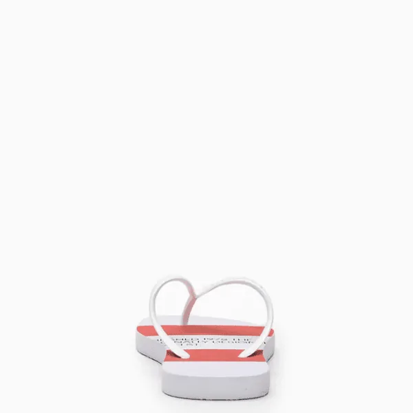 Chinelo Calvin Klein Stripes 1978 Branco - Imagem 3