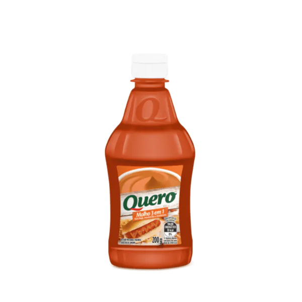 Molho 3 em 1 Quero - 200gr - Imagem 1