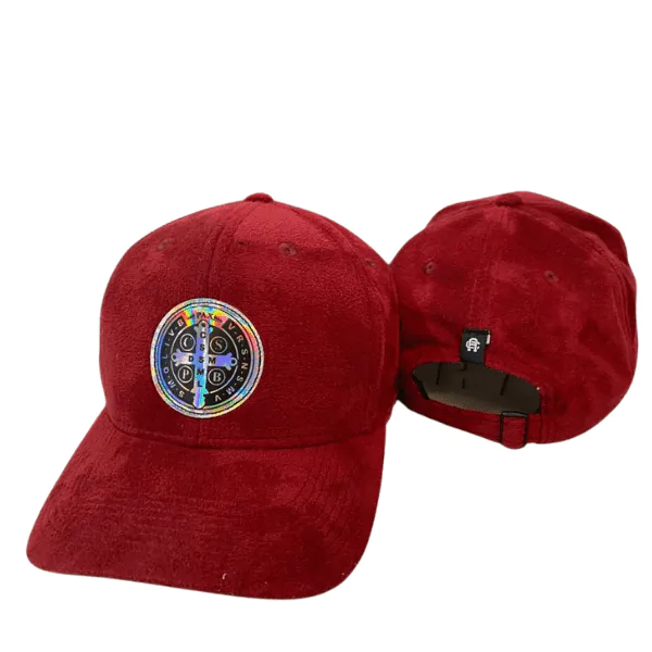 Boné Cruz Sagrada Bordô - Imagem 2