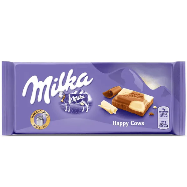 Barra de Chocolate Milka Mesclado - 100gr - Imagem 1