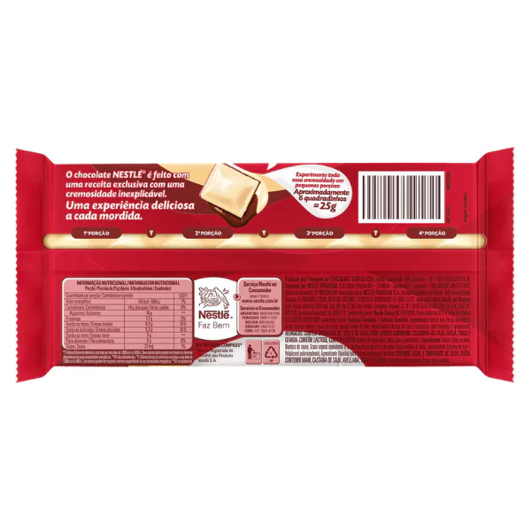 Barra de Chocolate Nestlé Duo - 90gr - Imagem 2