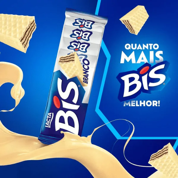 Bis Lacta Chocolate Branco - 100,8gr - Imagem 3
