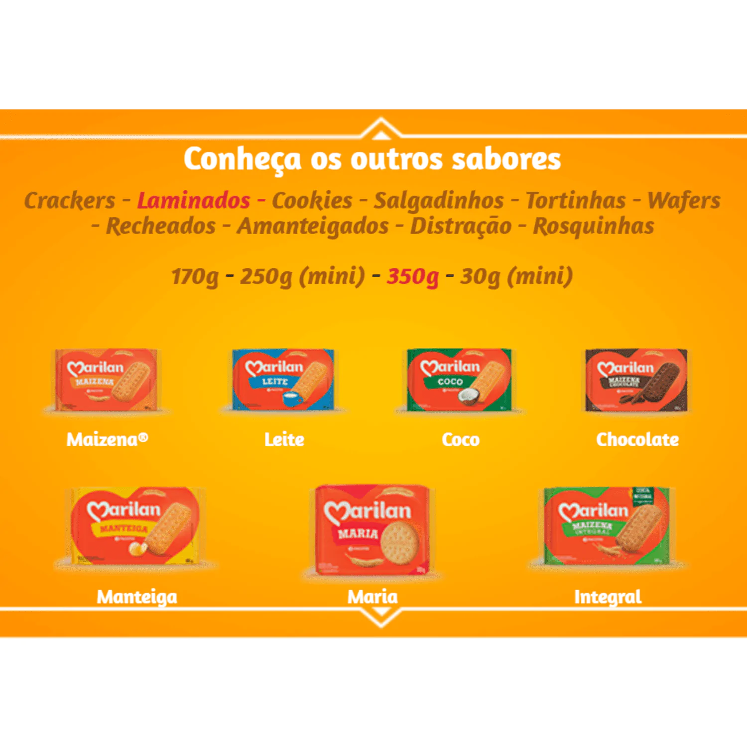 Biscoito Maizena Marilan - 350gr - Imagem 2