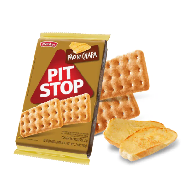 Biscoito Marilan Pit Stop Pão na Chapa - 162gr - Imagem 2