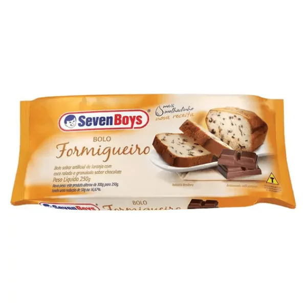 Bolo Seven Boys Formigueiro - 250gr - Imagem 1