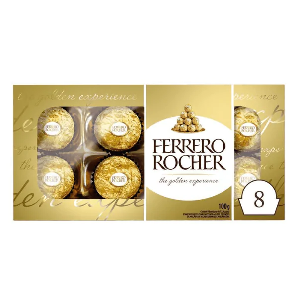 Bombom Ferrero Rocher - 100gr - Imagem 1