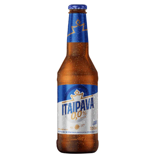 Cerveja Itaipava Zero Álcool Long Neck - 330ml - Imagem 1