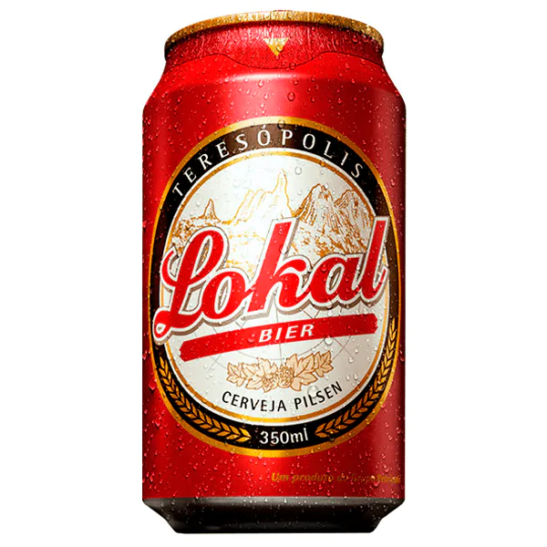 Cerveja Lokal Pilsen Lata - 350Ml-1 Cerveja Lokal Pilsen - 350ml - Imagem 1