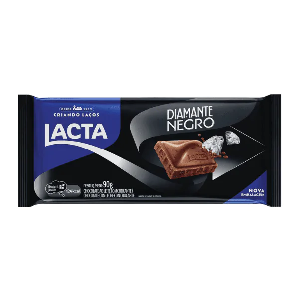 Barra de Chocolate Diamante Negro - 80gr