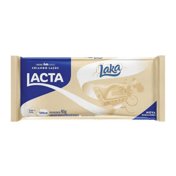 Barra de Chocolate Lacta Laka - 80gr