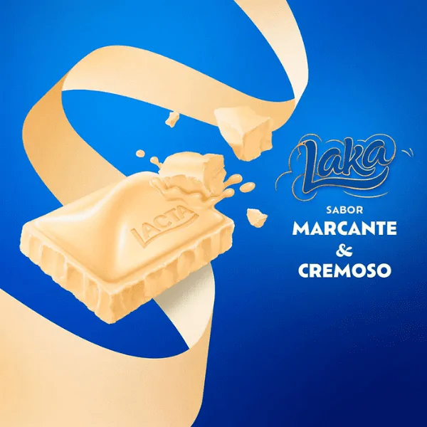 Barra de Chocolate Lacta Laka - 80gr - Imagem 2