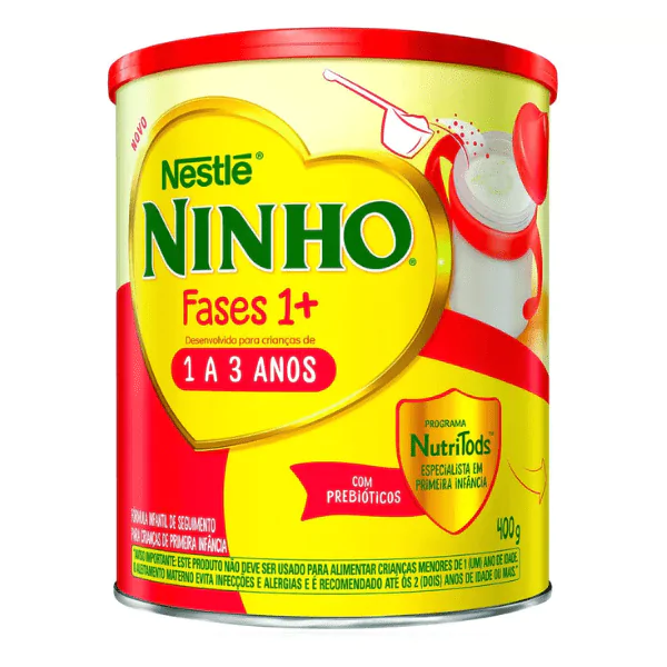 Composto Lácteo Ninho Fases 1+ - 400gr - Imagem 1