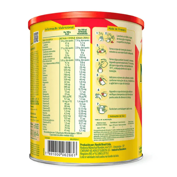 Composto Lácteo Ninho Fases 1+ - 400gr - Imagem 2