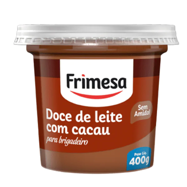 Doce de Leite Frimesa Brigadeiro com Cacau - 400gr