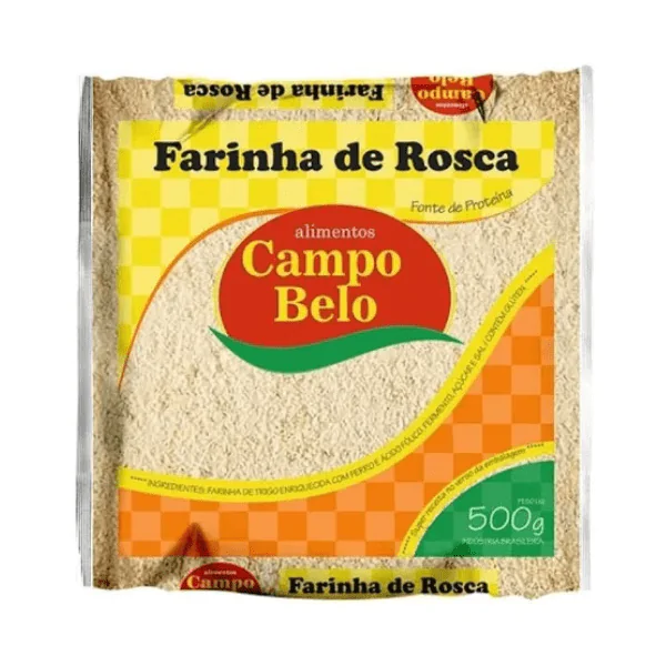 Farinha Rosca Campo Belo - 500G-1 Farinha Rosca Campo Belo - 500gr - Imagem 1