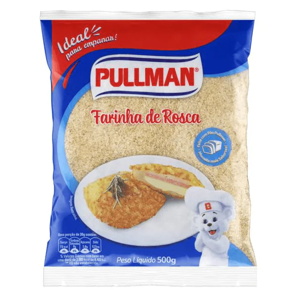 Farinha Rosca Pullman - 500gr - Imagem 1